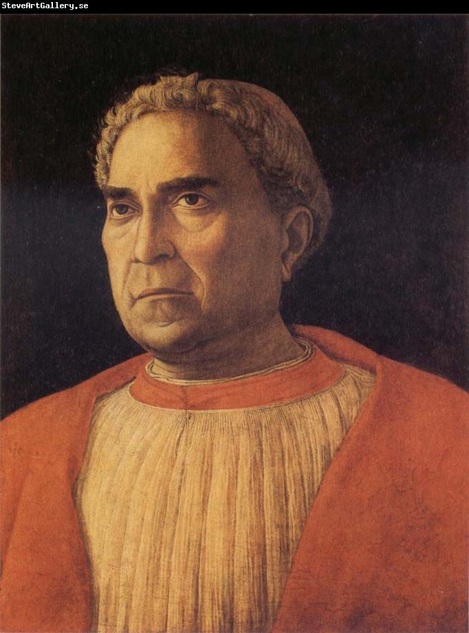 MANTEGNA, Andrea Portrait of  Cardinal Lodovico Trevisano